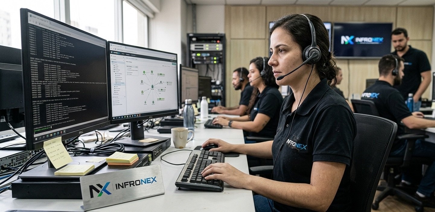 Suporte técnico Infronex